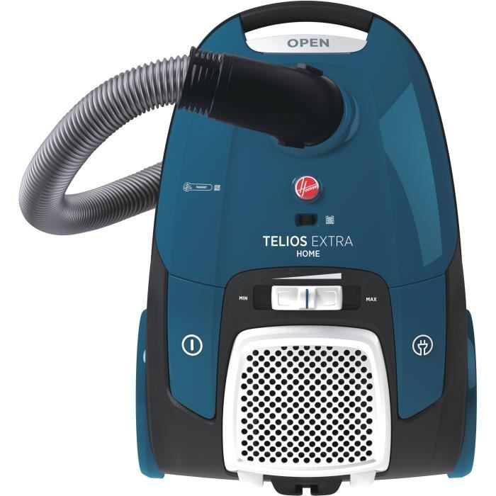 HOOVER TXL10HM - Krachtige 700 Watt stofzuiger met stofzak en grote capaciteit van 3,5 liter, stil (69 dB), compact, inclusief parketborstel en kierenzuigmond.