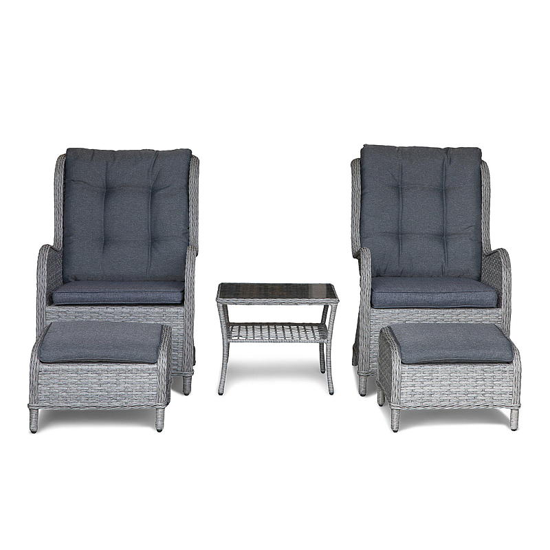 Home Loungeset Larkollen Grijs