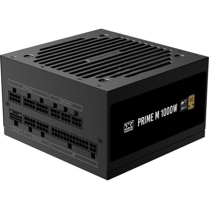 XIGMATEK - Prime M - PC-voeding - 1000 W - 80+ Gold - ATX3.1 - Volledig modulair - PCI-E 5.1 12VHPWR