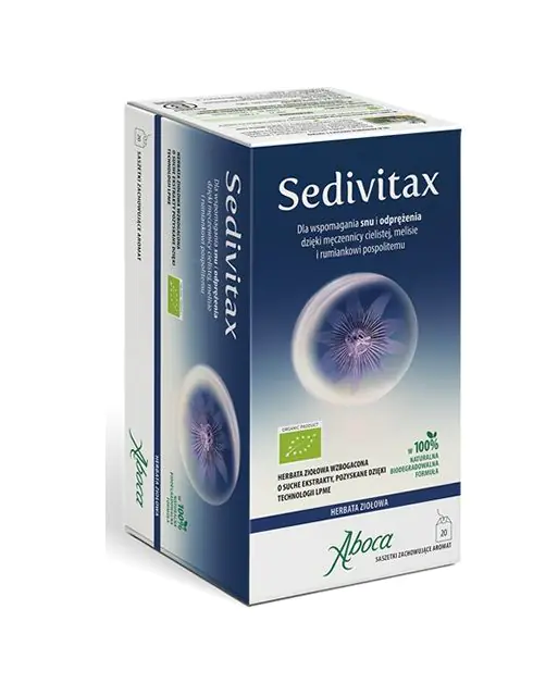 Aboca Sedivitax Advanced Herbata ziołowa Saszetki