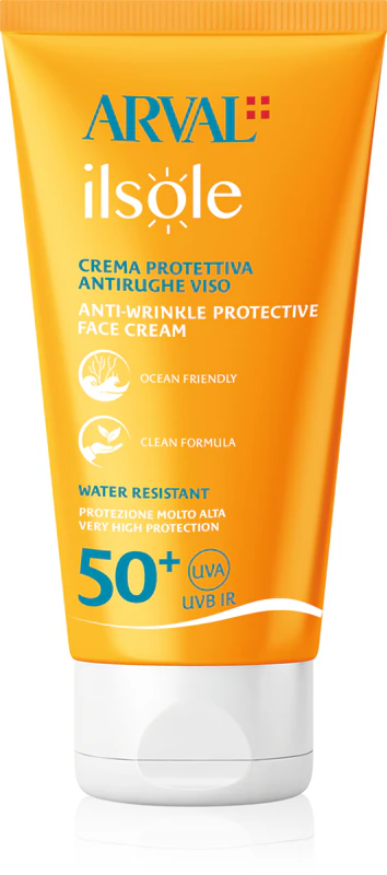 Arval IlSole Creme facial protetor antirrugas FPS 50+