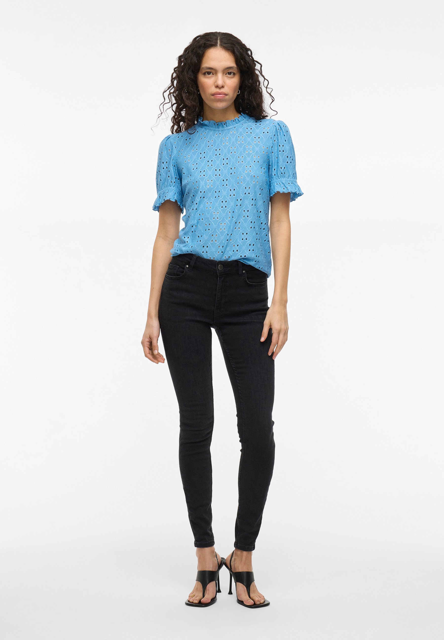 VILA Blouse - zalig blauw