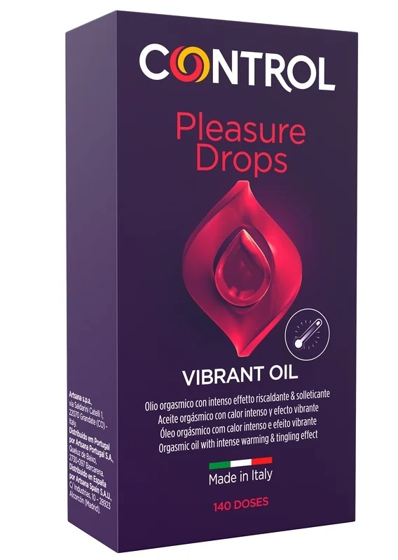 CONTROL Control Vibran Oil Pleasur Drop 10ml aceite para masaje íntimo