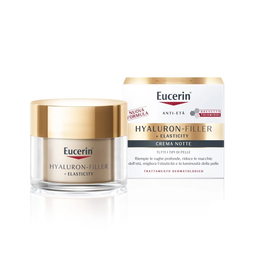EUCERIN Eucerin Hyaluron-Filler+Elasticity pretnovecošanās nakts krēms 50 ml
