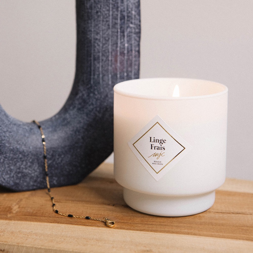 MY JOLIE CANDLE Bougie Surprise Linge Frais
