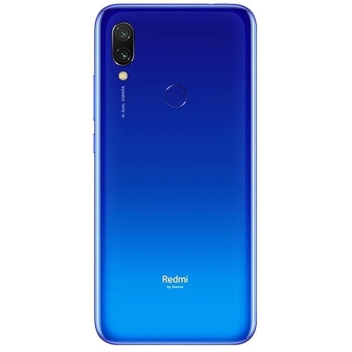 XIAOMI - Redmi 7 - 4 GB de RAM - 64 GB de ROM - Azul (2019) - Reacondicionado - Excelente estado