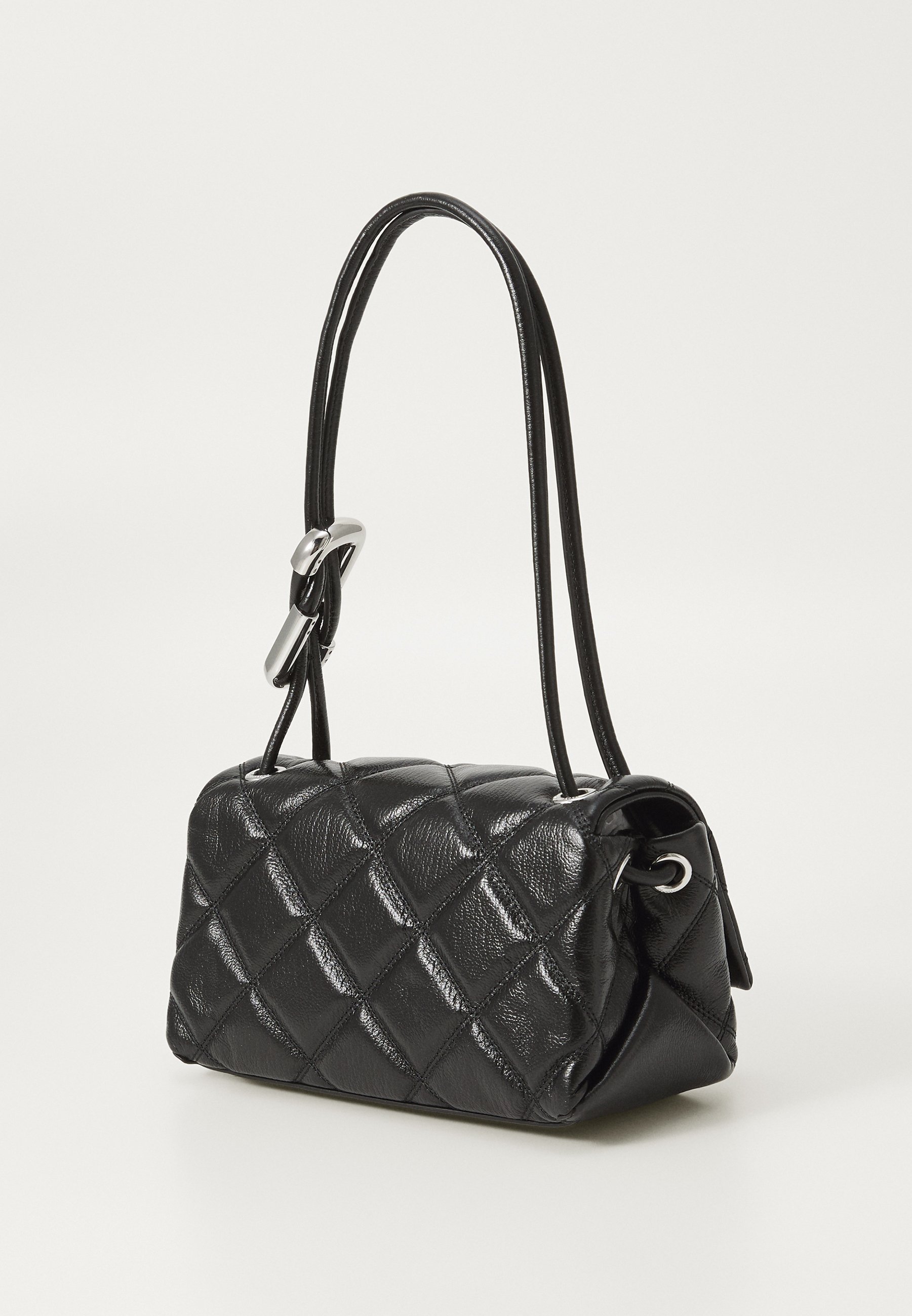 MARC JACOBS MINI DUBBELE SCHOUDER - Handtas - zwart
