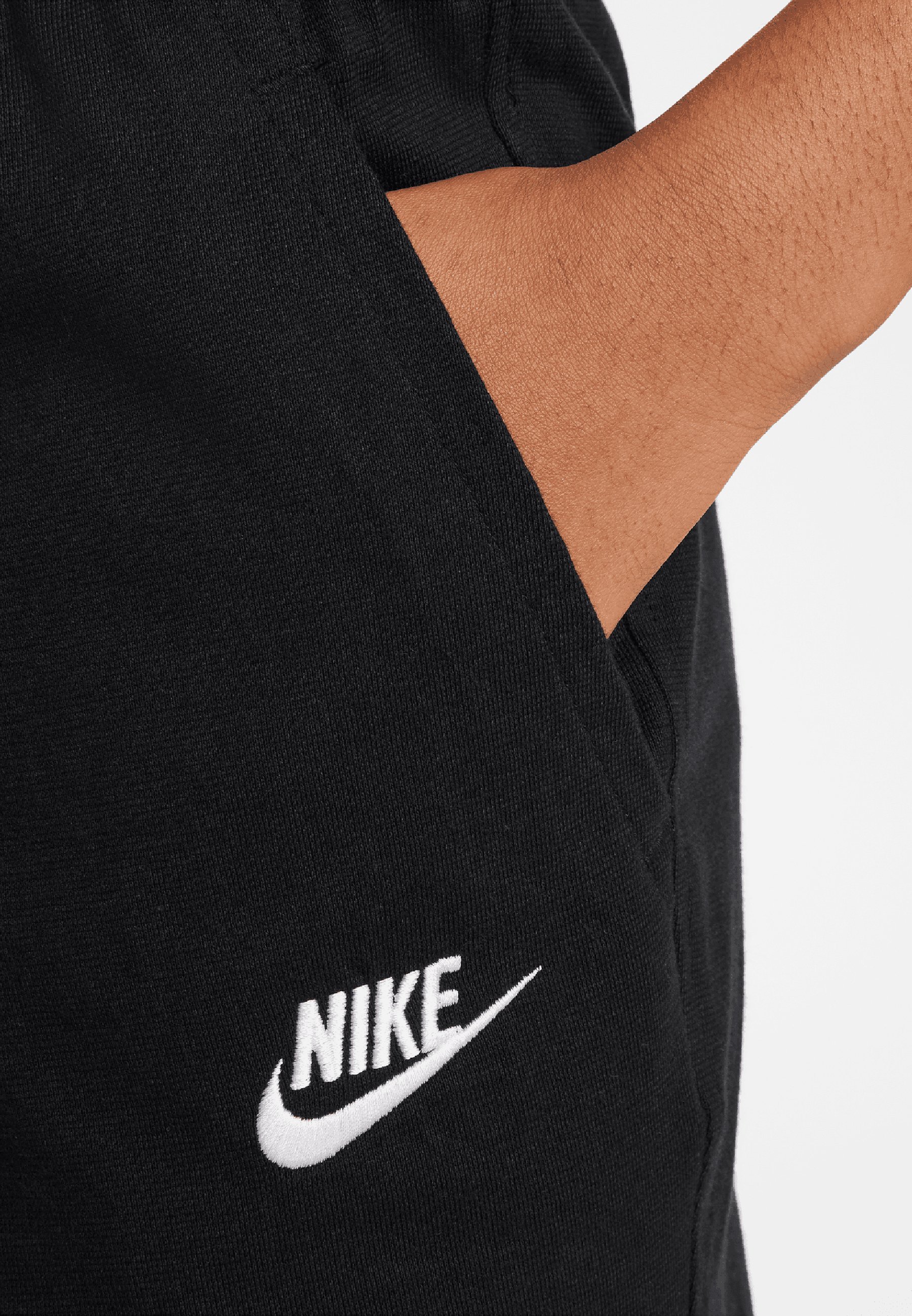 Nike Sportswear CLUB UNISEX - Verryttelyhousut - musta/valkoinen