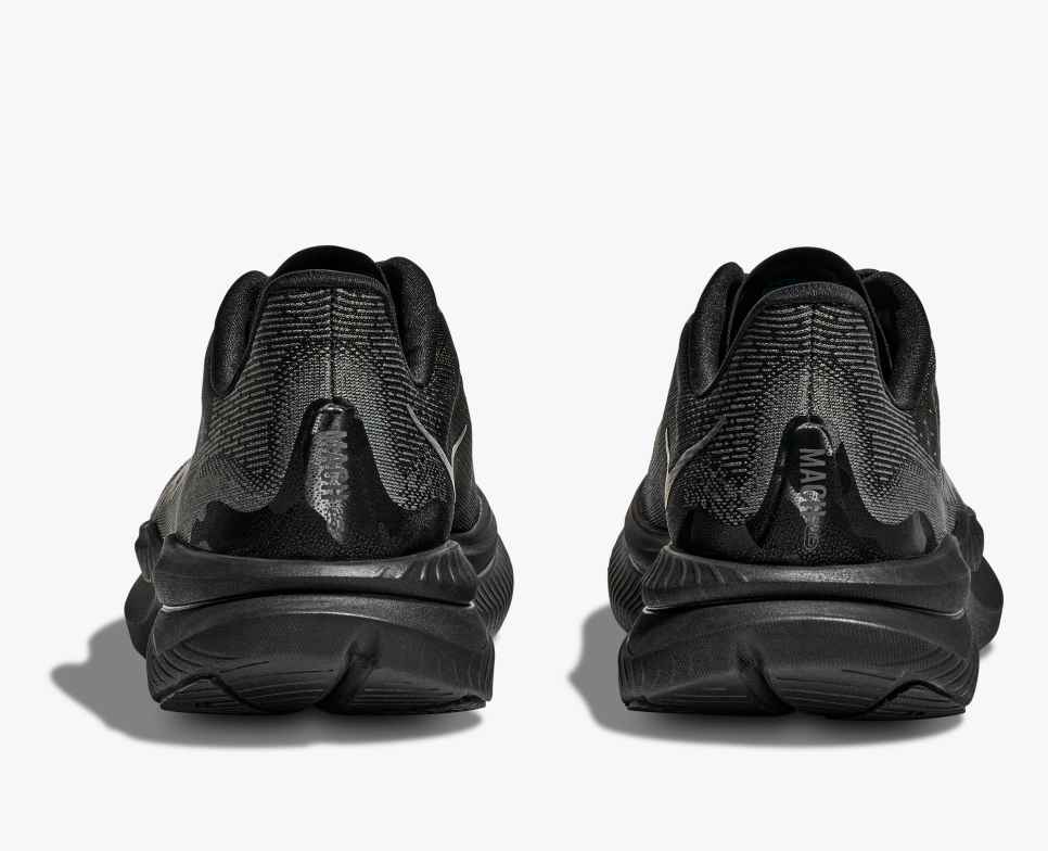 HOKA Mach 6 svart/ytre bane