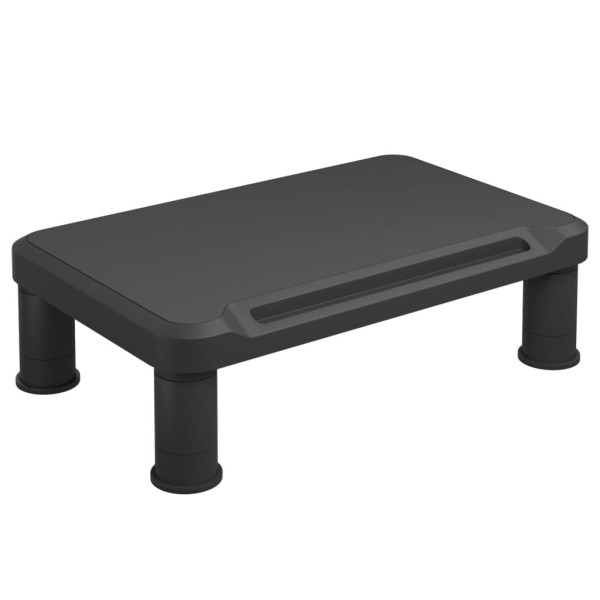 Podstawka pod monitor czarna 38x24x10.5 cm