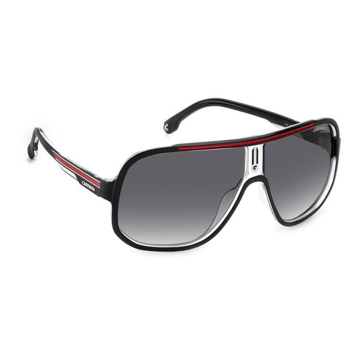 Sunglasses - CARRERA - CARRERA 1058/S - Black/Red/Grey - Square Frame - Category 3 Protection