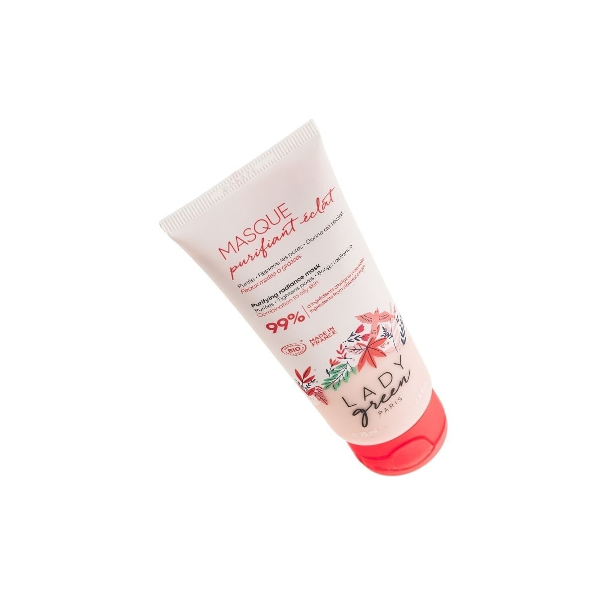 Lady Green Masque purifiant éclat