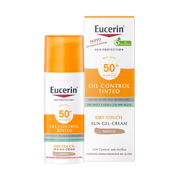 Gelcreme med oliekontrol og tør berøring SPF50 | 50 ml