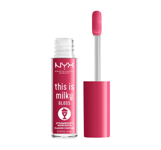 NYX Professional Makeup This Is Milky błyszczyk do ust 10 Strawberry Horchata 4 ml