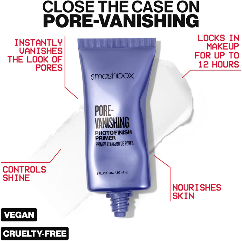Smashbox Photo Finish Pore-Vanishing Primer dlouhotrvající báze pod make-up, která stahuje póry