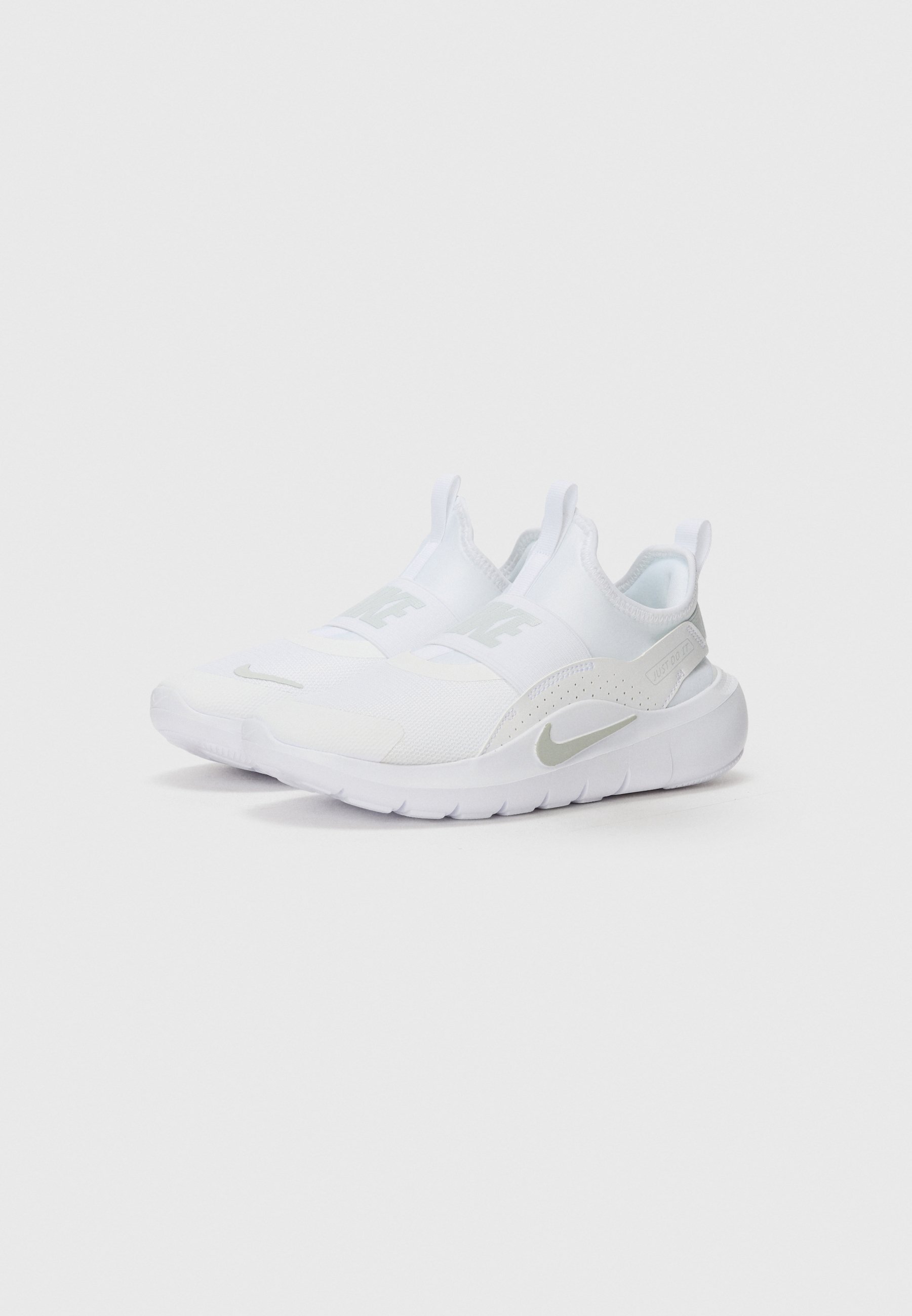 Nike Performance FLEX RUNNER 4 UNISEXE - Chaussures de running sur route - blanc/platine/blanc