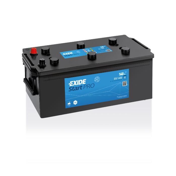 BATERÍA PARA CAMIONES EXIDE StartPRO 12V 140 AH 800A (+ IZQUIERDA)
