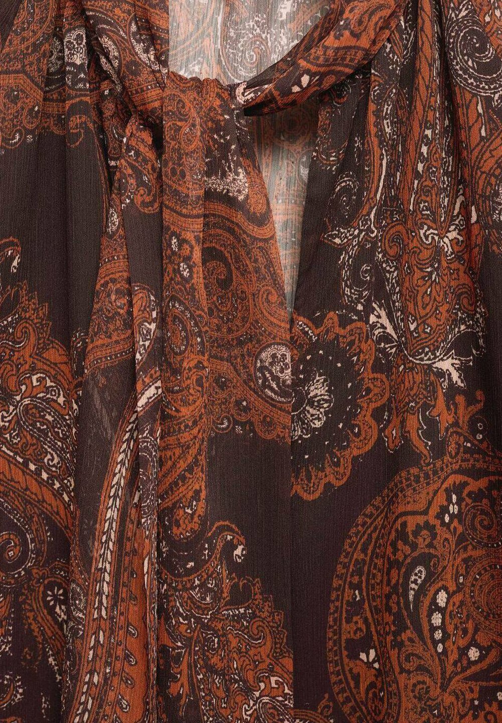 Mango blouse - bruin