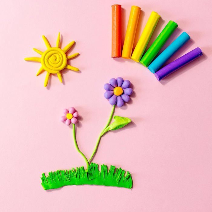 Set de plastilina creativa para niños | 24 colores | Plastilina no tóxica y sin gluten | Creative Hobby