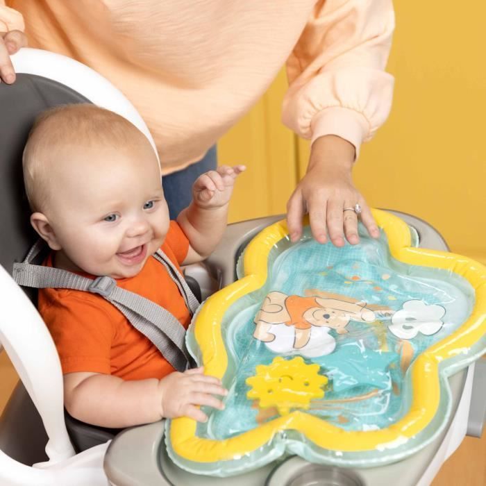 DISNEY BABY - WINNIE - Tappetino d'acqua per neonati, giocattolo sensoriale e di sviluppo, gonfiabile, facile da pulire, pieghevole, dalla nascita