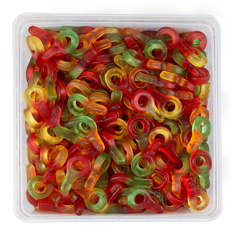 KnallGoodt Haribo fruitlolly's 2,3 kg