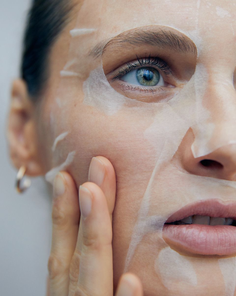 Hialurona šūnu pildviela pretnovecošanās sejas maskai Sejas attīrīšana