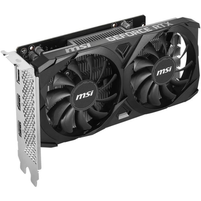 Placa gráfica - MSI - VENTUS GeForce RTX 3050 2X E 6G OC NVIDIA 6 GB GDDR6