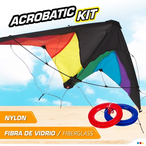 Cometa Acrobatica Pop-up Magisch 125x72 Cm