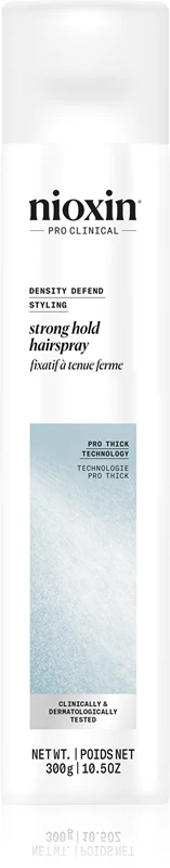 Nioxin Density Defend Styling Haarspray mit starkem Halt für perfektes Volumen