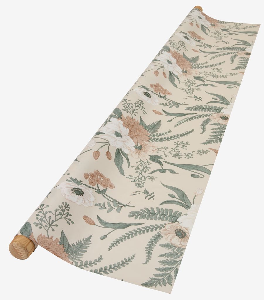 HAREMAT Vaskots audums HAREMAT P140cm ziedi