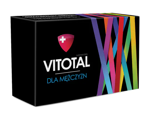 Vitotal dla Mężczyzn, Zestaw witamin i minerałów, Tabletki