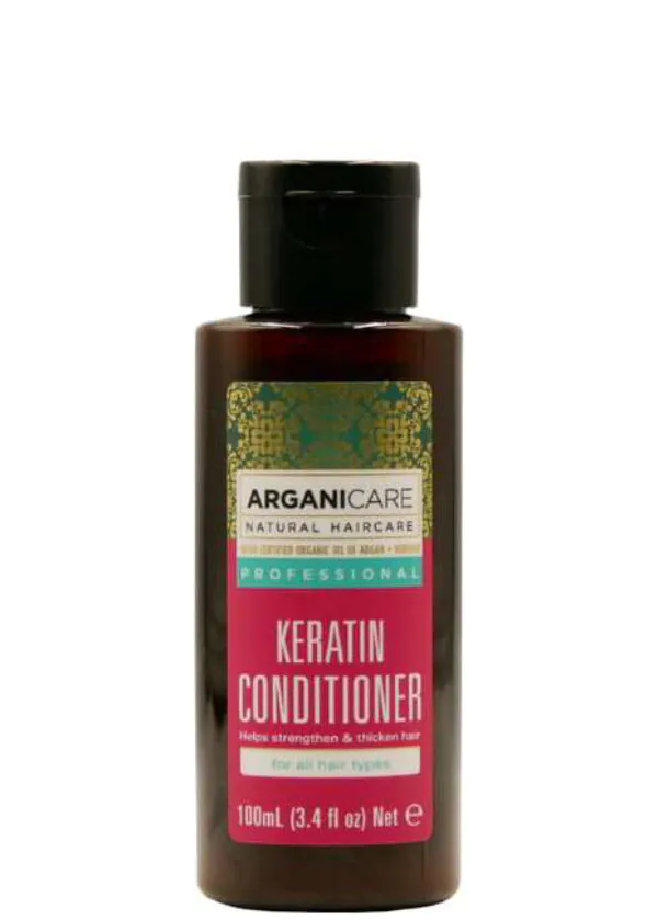 Arganicare Keratin Odżywka do włosów, Travel size 100 ml