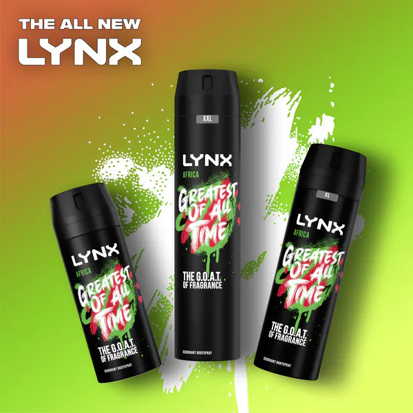 „Lynx“ dezodorantas-purškiklis kūnui, aerozolinis „Africa“, 250 ml