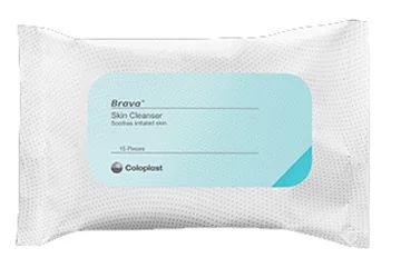 Toallitas limpiadoras para ostomía COLOPLAST Brava, 15 unidades