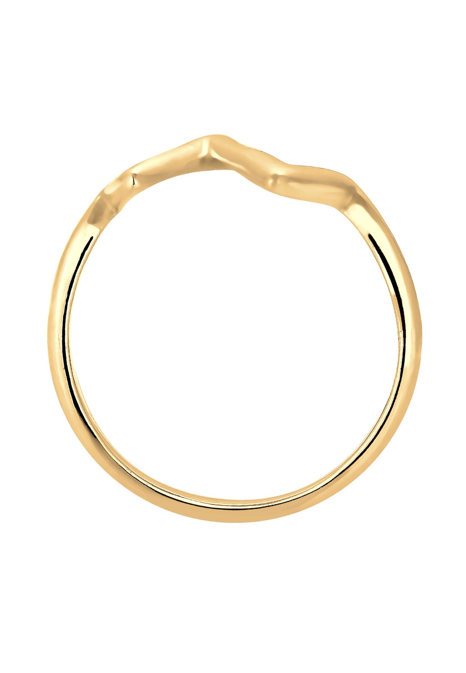 Elli Femmes Cœur battant look géo en argent sterling 925