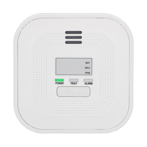 Detector de monóxido de carbono COA4010 com visor, branco