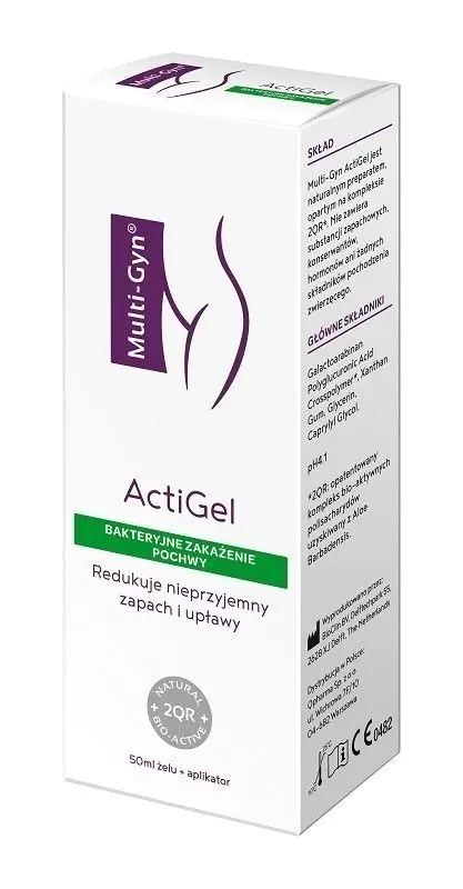 Multi-Gyn ActiGel, Żel dopochwowy na bakteryjne zakażenie pochwy