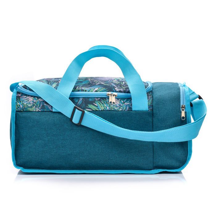 METEOR Nanuq Sports Bag - Compact Design - Multiple Pockets - 20 L - Leaf Pattern