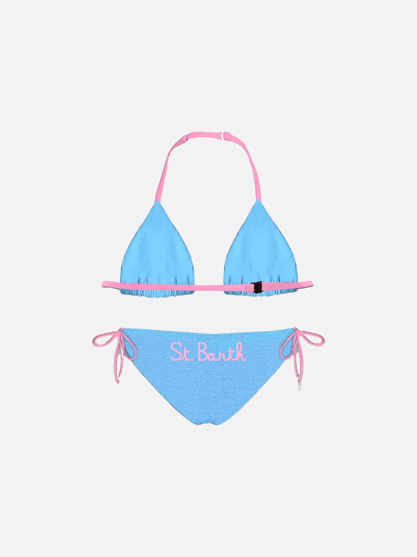 Lichtblauwe bikini voor meisjes