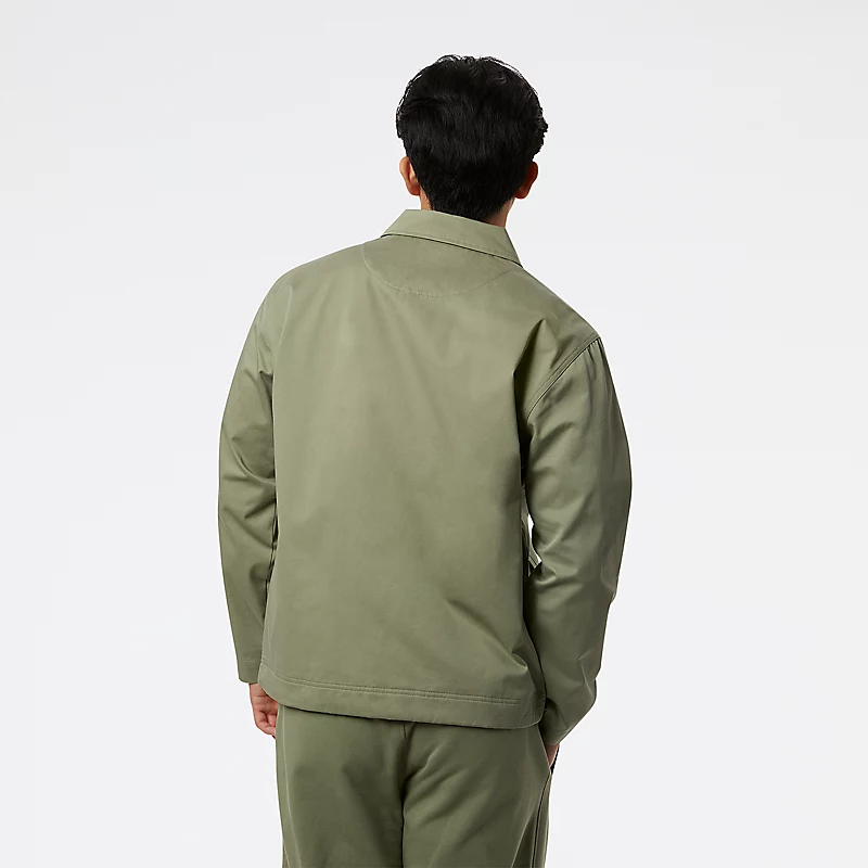 NB Athletics Nature State Herren-Trainerjacke - Olivgrün