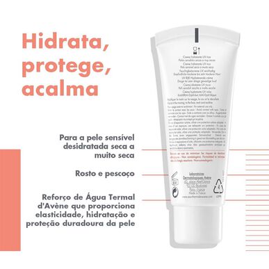 „Avène Hydrance UV Rich“ drėkinamasis kremas sausai ir labai sausai odai SPF 30 40 ml