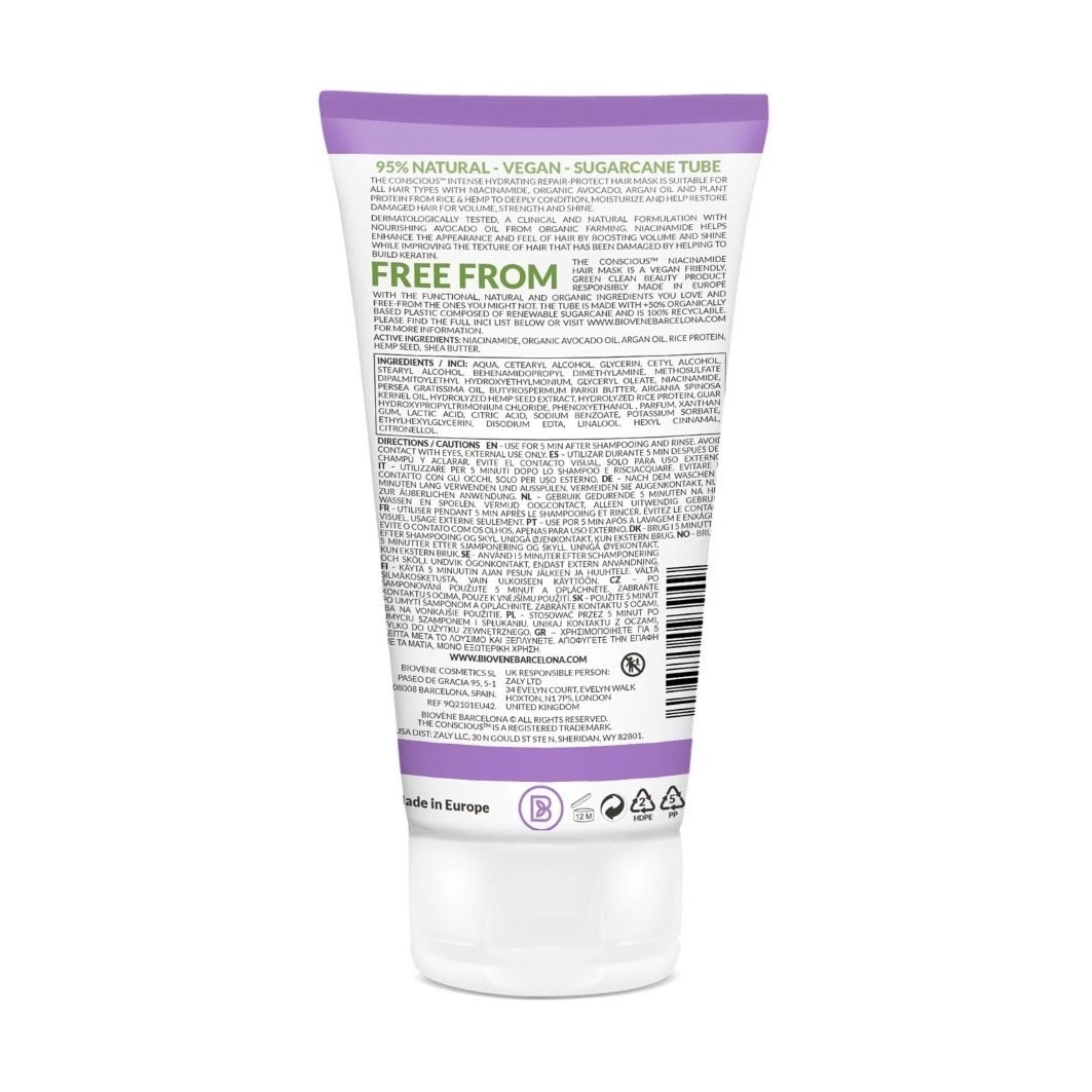 Theconscious™ Maska za kosu s niacinamidom za obnovu i zaštitu kose - 150 ml