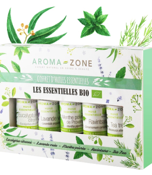 Set mit fünf ätherischen Ölen – Bio-Essentials