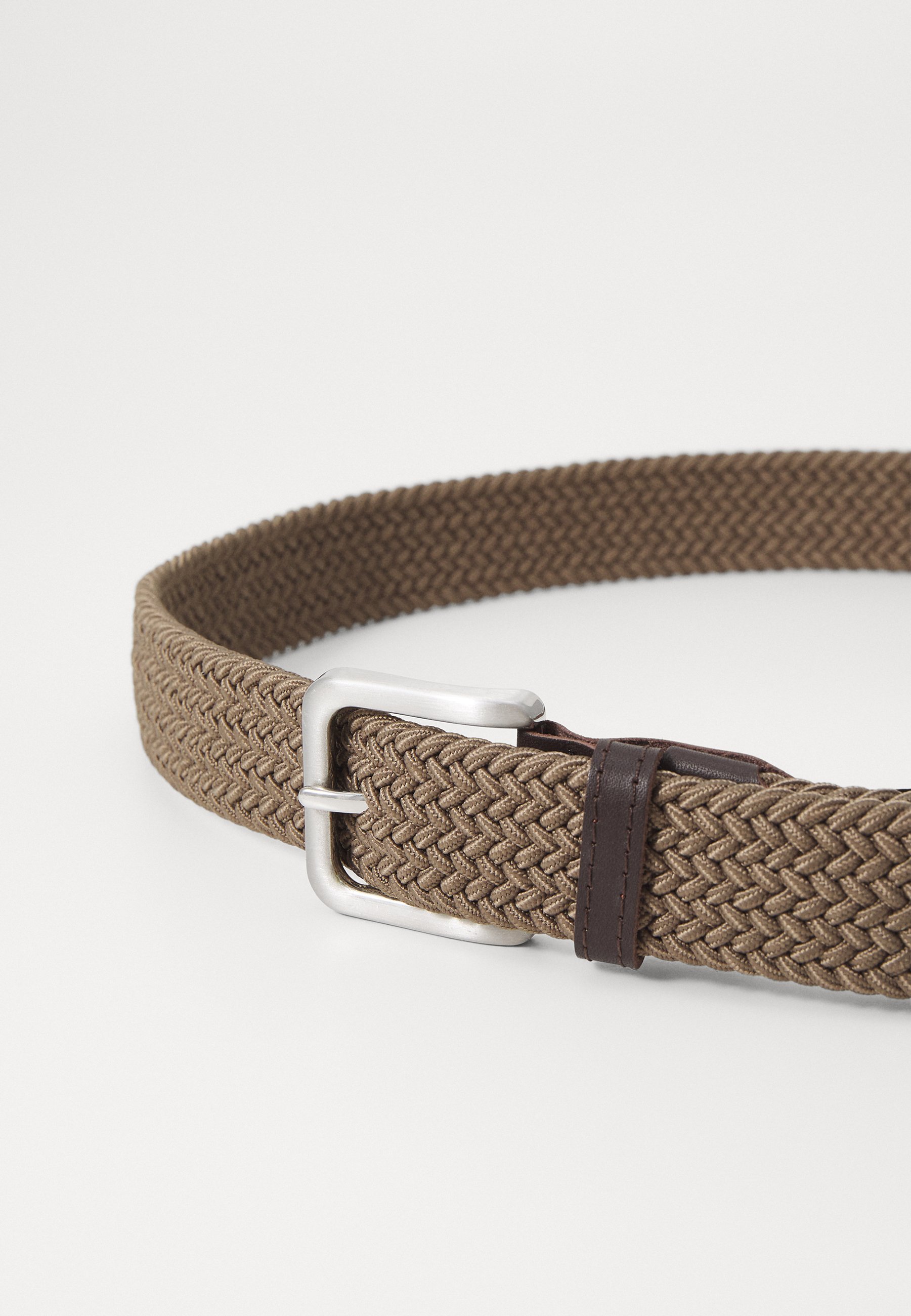 Cintura Jack & Jones JACSPRING - Cintura intrecciata - colore marrone oxford