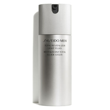 „Shiseido Men Total Revitalizer Light Fluid“ stangrinamasis veido fluidas nuo senėjimo, 80 ml