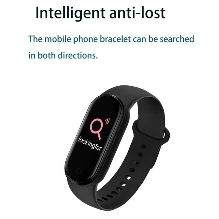 YONIS Multisport Smart Bracelet with Blood Pressure and Heart Rate Monitoring - Blue