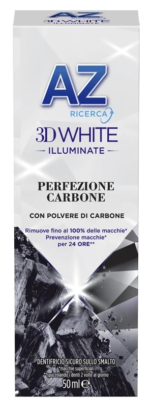 AZ Az 3D White Charcoal Illuminating Zahnpasta 50 ml
