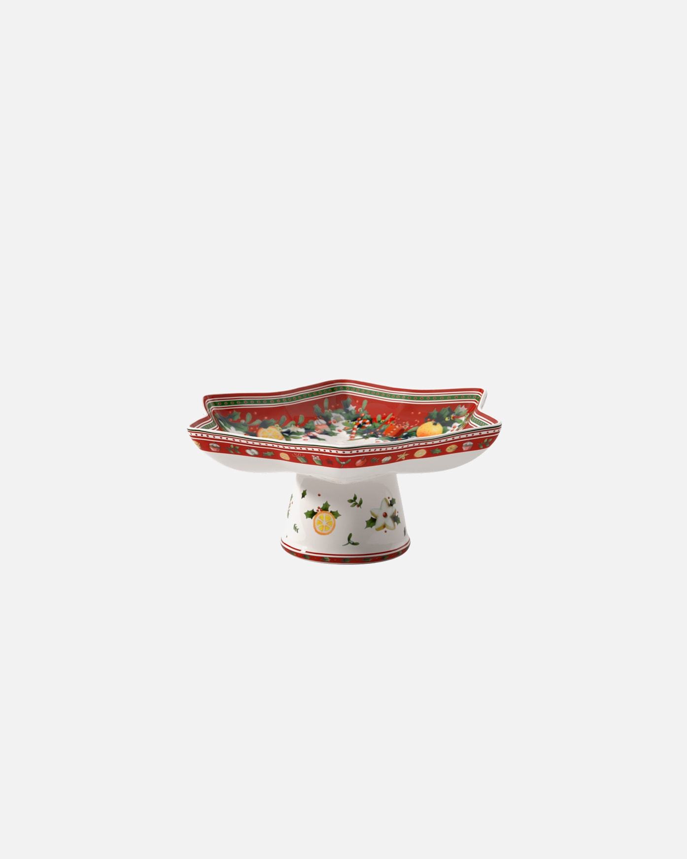 Villeroy & Boch Bowl Star on Foot Winter Bakery Delight - 1 Stück