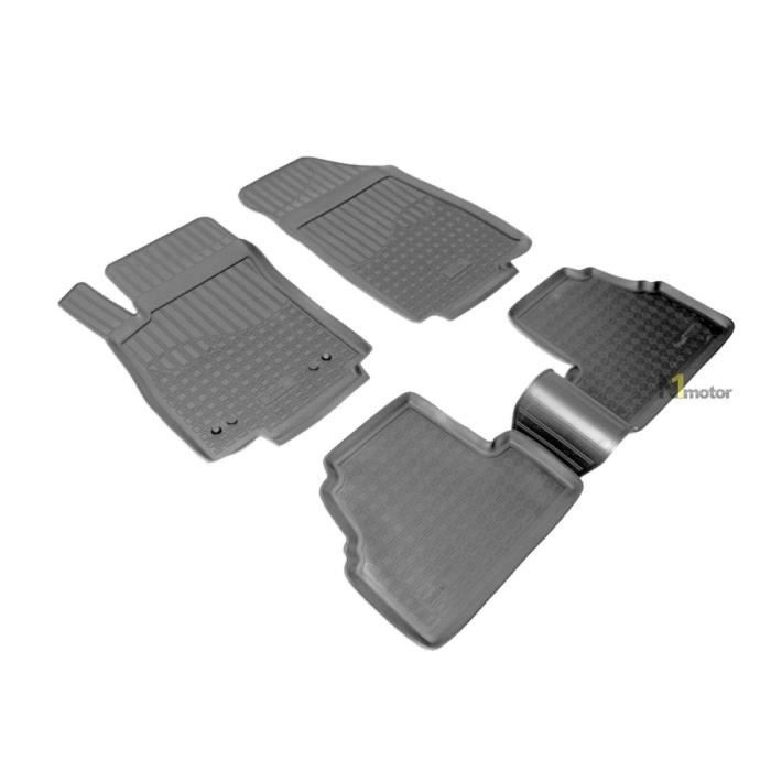NORM Liners | Allwetter-TPE-Gummimatten + Kofferraumwannen-Set für Opel Mokka / Mokka X ab 2012