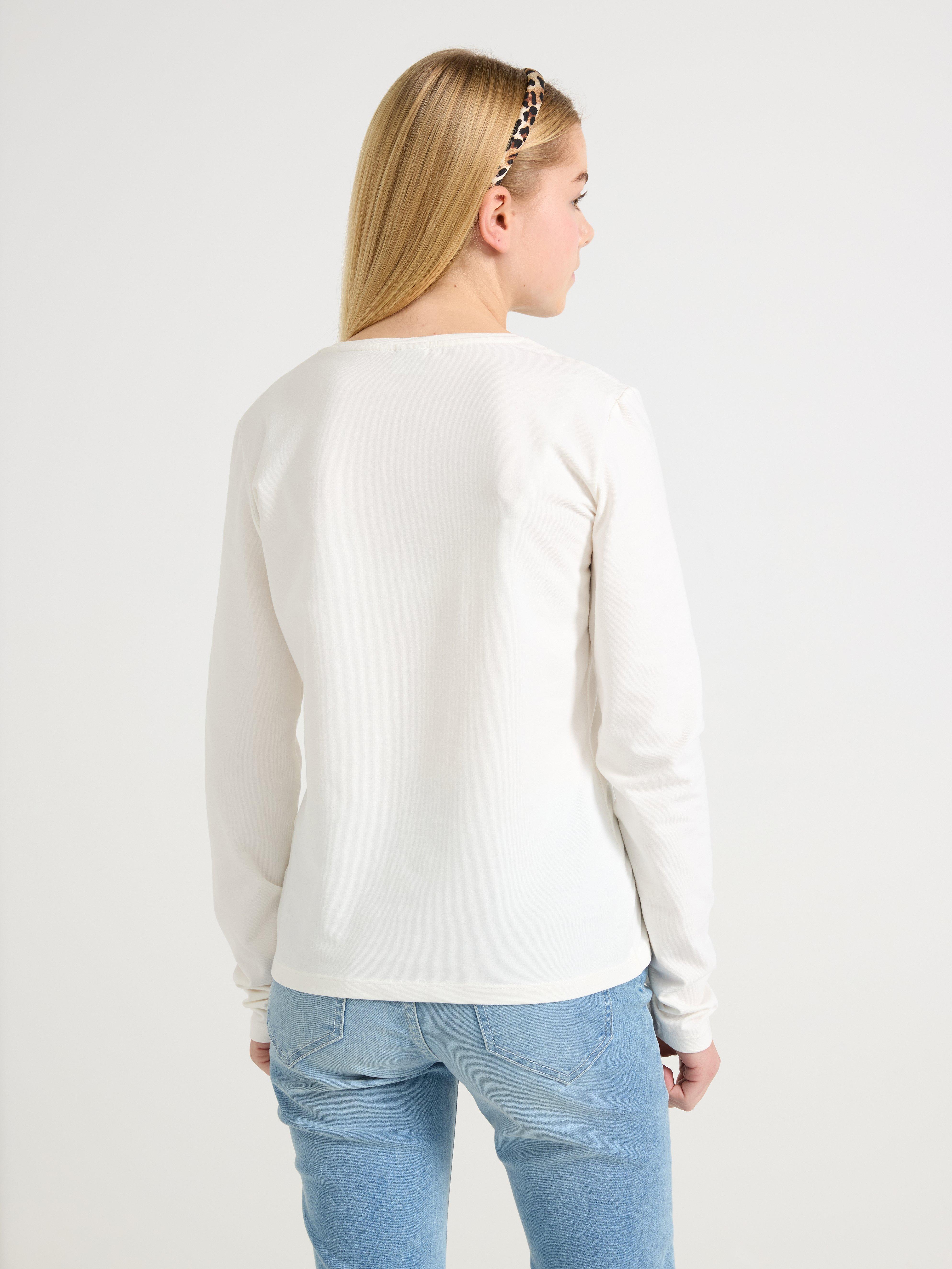 Blusa de manga comprida Off White